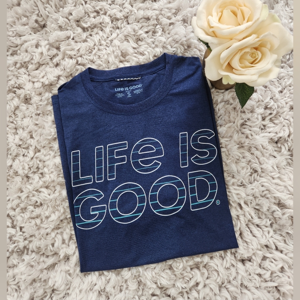 Life Is Good Active Tee S
